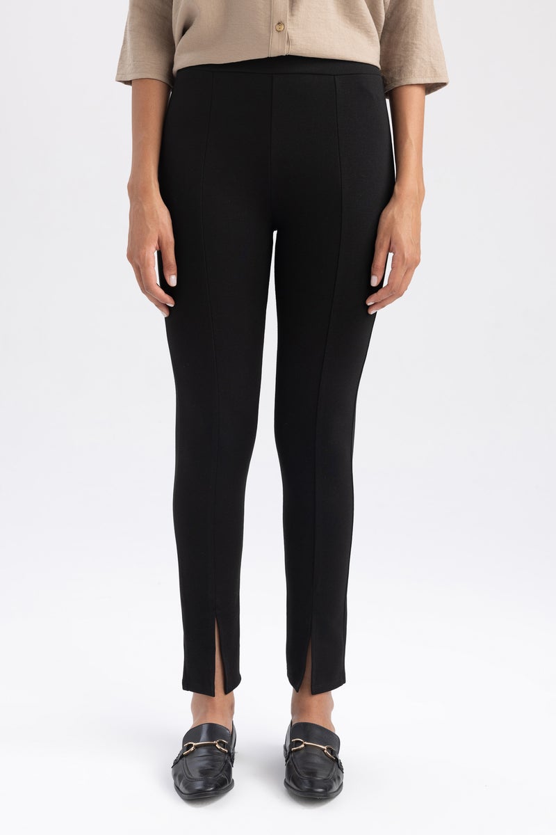 DeFacto Black Woman High Waist Leggings Casual - Image 4